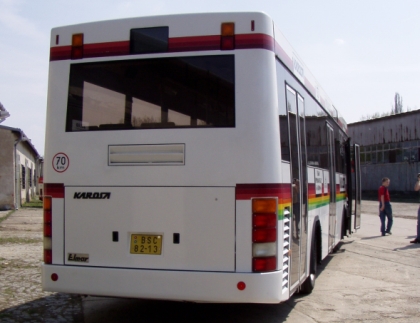 KAROSA B732. 1670 Lego Bus. Prototyp, který nikdy nebyl v běžném provozu.