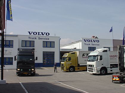 Ze dne otevřených dveří VOLVO TRUCK SERVICE ve FTL Prostějov.