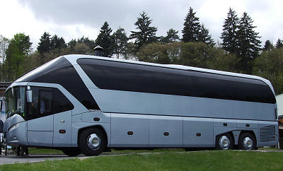 Ze slovenského BUSportálu: Neoplan Starliner se představil i na Slovensku