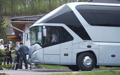 Ze slovenského BUSportálu: Neoplan Starliner se představil i na Slovensku