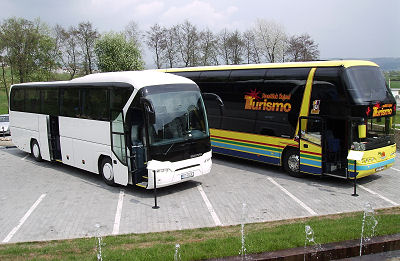 Ze slovenského BUSportálu: Neoplan Starliner se představil i na Slovensku