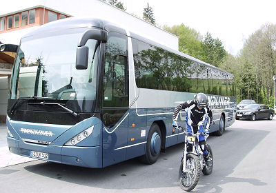 Ze slovenského BUSportálu: Neoplan Starliner se představil i na Slovensku