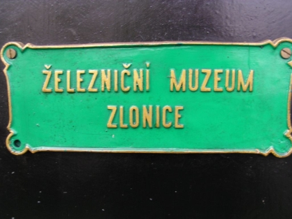 Ze zahájení 10. sezóny Železničního muzea Zlonice 6. května 2006.