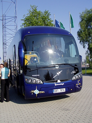 Nové autokary Sunsundegui Sideral - VOLVO se představily na Dni dopravy.