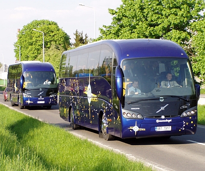 Nové autokary Sunsundegui Sideral - VOLVO se představily na Dni dopravy.