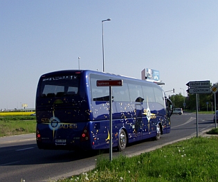 Nové autokary Sunsundegui Sideral - VOLVO se představily na Dni dopravy.