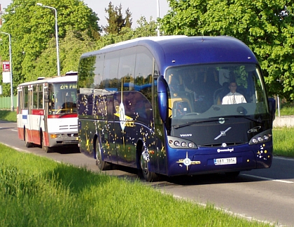 Nové autokary Sunsundegui Sideral - VOLVO se představily na Dni dopravy.