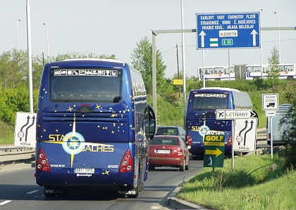 Nové autokary Sunsundegui Sideral - VOLVO se představily na Dni dopravy.