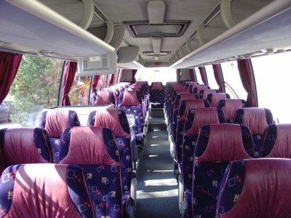 Autobusové ohlédnutí za Mobil salonem.