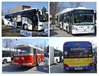 Autobusové ohlédnutí za Mobil salonem.