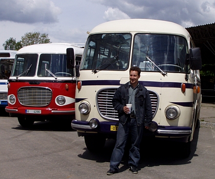 Z Lešan 2006 - 7. celostátní sraz historických autobusů při zahájení