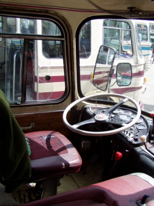 Z Lešan 2006 - 7. celostátní sraz historických autobusů při zahájení