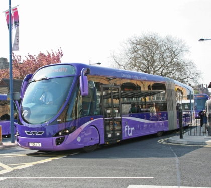 Coach Progress: BRT  - BUS RAPID TRANSIT - rychlá autobusová doprava.