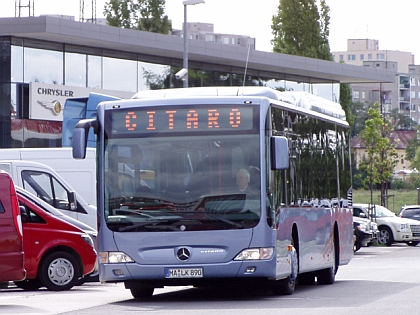 Testovací autobus Mercedes-Benz Citaro LE Ü EURO 4 SCR (AdBlue)