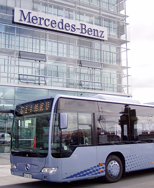 Testovací autobus Mercedes-Benz Citaro LE Ü EURO 4 SCR (AdBlue)