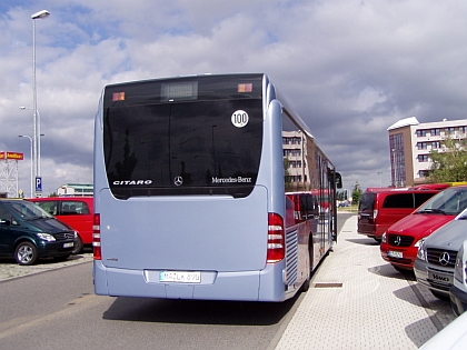 Testovací autobus Mercedes-Benz Citaro LE Ü EURO 4 SCR (AdBlue)