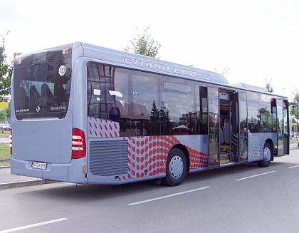 Testovací autobus Mercedes-Benz Citaro LE Ü EURO 4 SCR (AdBlue)