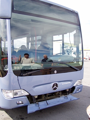 Testovací autobus Mercedes-Benz Citaro LE Ü EURO 4 SCR (AdBlue)