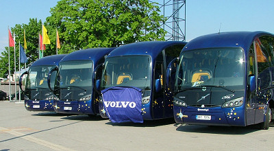 Ze slovenského BUSportálu: Volvo B12B Sunsundegui Sideral 2000.