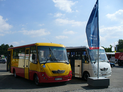 Ze slovenského BUSportálu: Skromná účasť vystavovateľov autobusov