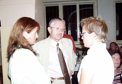 Volejbal 2006. Večer v sokolovně.
