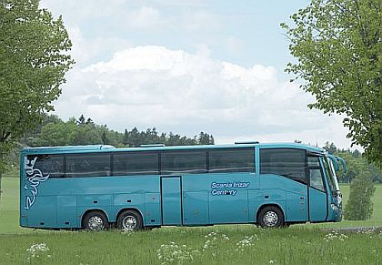 Coach Progress: Scania Irizar Century - nový model na výstavě v Letňanech.