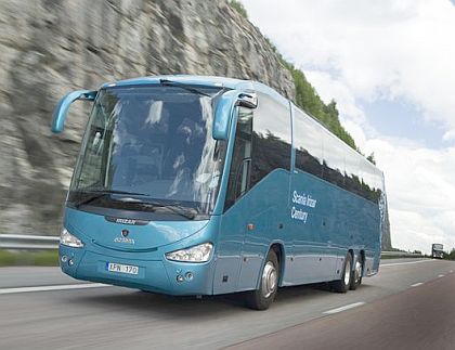 Coach Progress: Scania Irizar Century - nový model na výstavě v Letňanech.