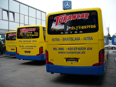 Ze slovenského BUSportálu: Tri nové Setry pre TURANCAR na linku Bratislava-Nitra