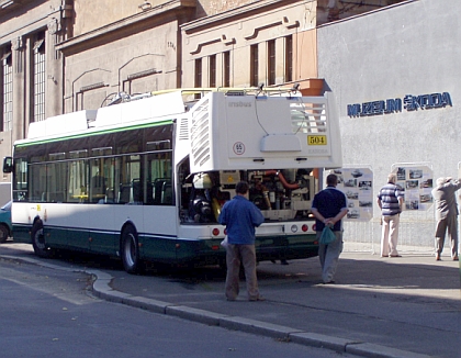 Víkend s historickými trolejbusy v Plzni 23 a 24.9.2006. - fotoreportáž.