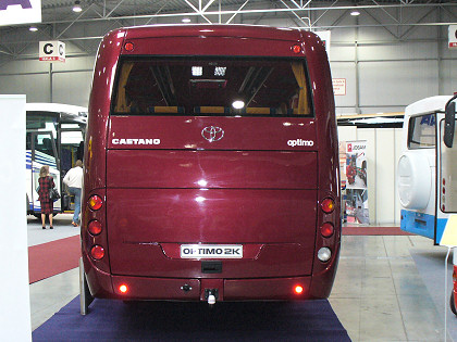 Ze slovenského BUSportálu: Elegantný minibus OPTIMO 2K