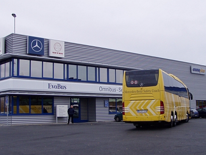 Nejbezpečnější dálkový autobus na světě Mercedes-Benz Safety Coach