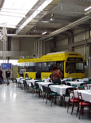 Autobusy TEDOM se dočkaly moderního montážního závodu v Třebíči.