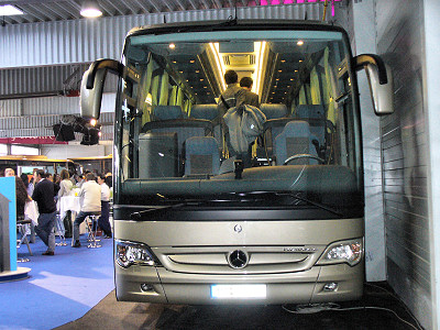 Ze slovenského BUSportálu: Mercedes Travego na Best Bus Vienna