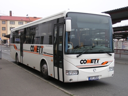 Jeden z prvních autobusů Crossway se objevil i u společnosti Comett v Táboře.