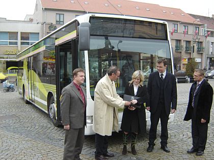V Třebíči převzali první vozidlo registrované s homologací motoru EURO 5.
