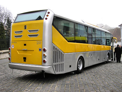 Ze slovenského BUSportálu: FOTOGRAFIE z prezentácie autobusov v Trnave
