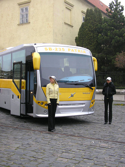 Ze slovenského BUSportálu: FOTOGRAFIE z prezentácie autobusov v Trnave