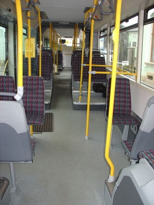 První plynový autobus na MHD v Trutnově