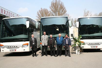 Špičkovými autobusy společnosti Interbus Praha se vozí i čeští 'cestující'