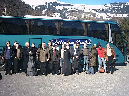 Špičkovými autobusy společnosti Interbus Praha se vozí i čeští 'cestující'