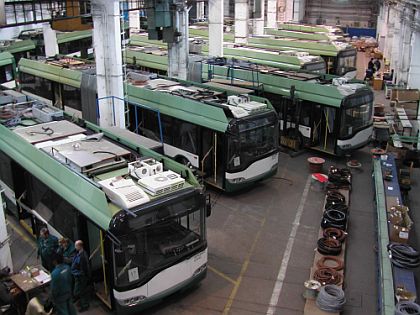GANZ-ŠKODA získala svoji první zakázku v oblasti trolejbusů.