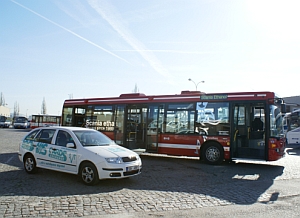 Ethanolový městský a příměstský seminízkopodlažní autobus Scania OmniLink (LE)