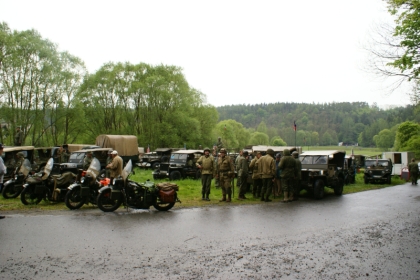 6.5.2007 v Dýšině. Klub II. pěší divize předvedl v prostorách mostu