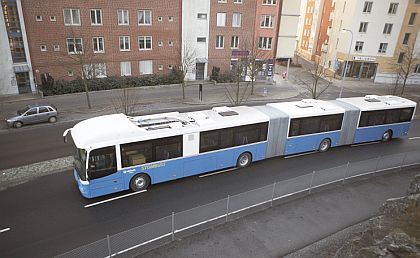 Dalších sedm dvoukloubových autobusů Volvo pro Göteborg. (CZ + EN)