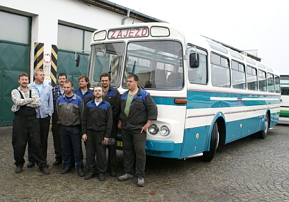 BUSportál přívítal autobus ŠL 11 - Turist společnosti ČSAD autobusy Plzeň.