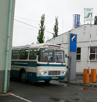 BUSportál přívítal autobus ŠL 11 - Turist společnosti ČSAD autobusy Plzeň.