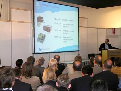 Zahraniční premiéra inovovaného odbavovacího terminálu OT 01 Mikroelektroniky