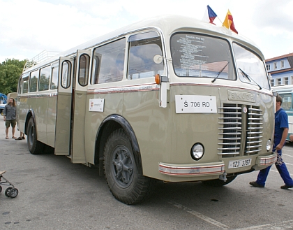 Škoda 706 RO Ladislava Tetery z Kroměříže se představila