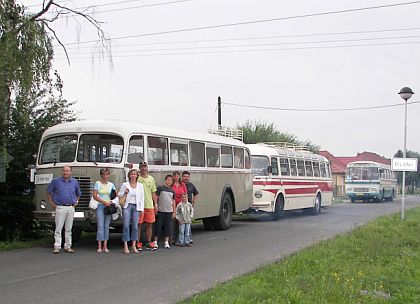 Tři veteráni z Bílan u Kroměříže na Dni otevřených dveří