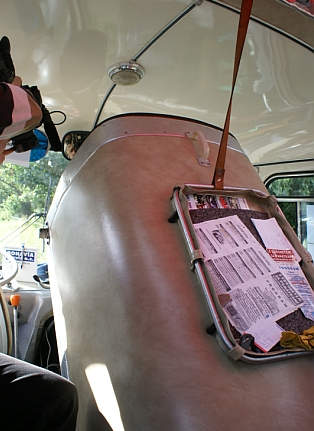 Autobus na nostalgické lince Praha - Karlovy Vary Florenc 13,30